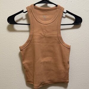 Maeve Women's Tan Sleeveless Top XS